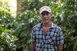 Javier albor en su finca el ciprés en Nicaragua 