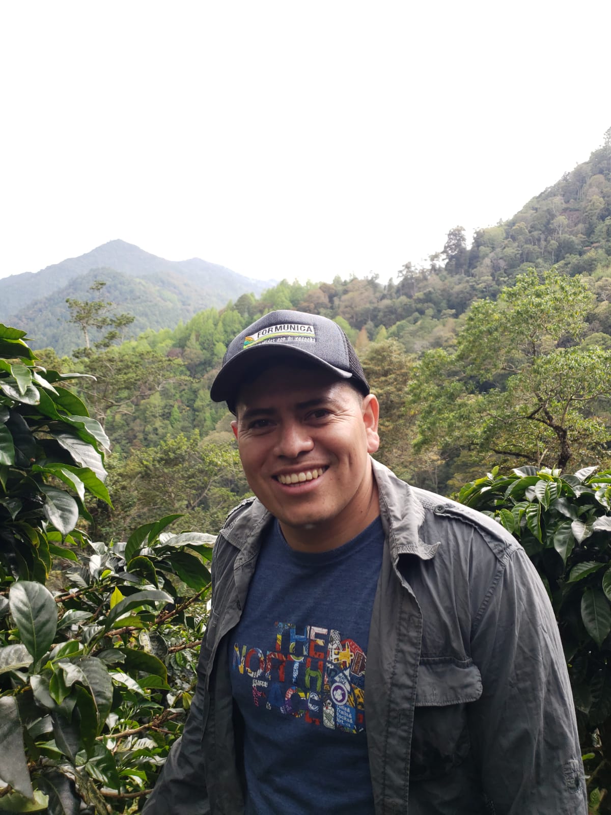 Danny Pastrana en su finca la libertad en Nicaragua 