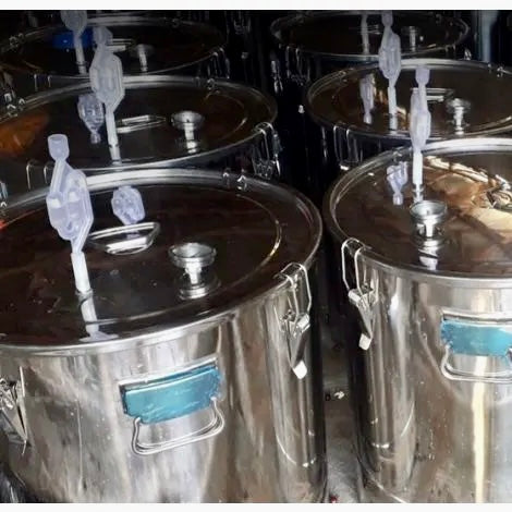 Tanques de maceracion carbonica de cafe en etiopia